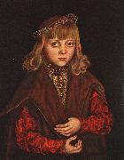 CRANACH, Lucas the Elder A Prince of Saxony dfg painting